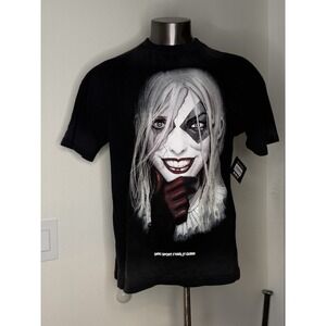 Darc Sport Harley Quinn Shirt XL Black New Rare Workout Wolves NFGU SSDD Gym